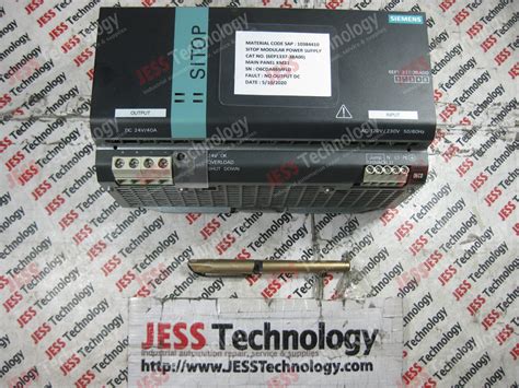 Jess Repair Service In Malaysia Repair Siemens Sitop Modular Power