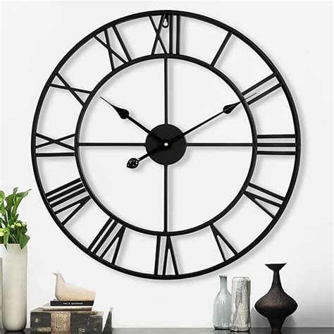 Amazon Clxeast Silent Inch Wall Clocks For Living Room Decor