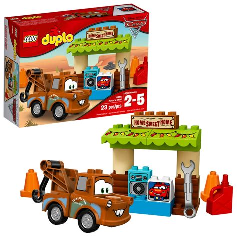 LEGO Duplo Cars, Mater'S Shed 10856 Building Set (23 Pieces) - Walmart ...