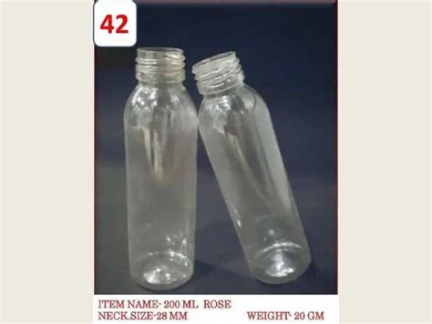 transparent  ml bottle  piece   delhi id