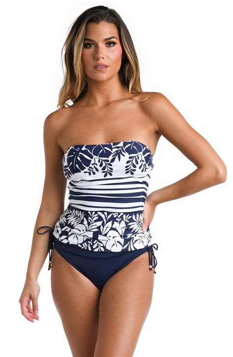 La Blanca Ruched Tankini Top Nordstrom