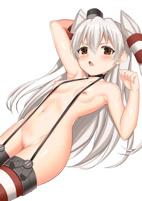 Rule 34 Amatsukaze Kantai Collection Arm Up Armpits Bangs Black