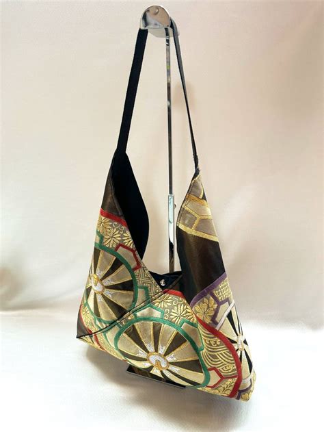 Shoulder Bag Azuma Bag Japanese Obi Obi Kimono Etsy In Fabric