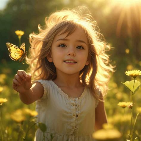 beautiful girl stands near walll with butterfly 27480934 Stock Photo at ...