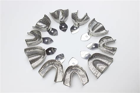 Ложки відбиткові перфоровані (набір 10шт) | TexMed