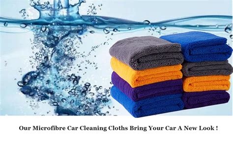 Microfiber Edgeless Car Wash Cleaning Towel Thick Towel Cleaning Cloth