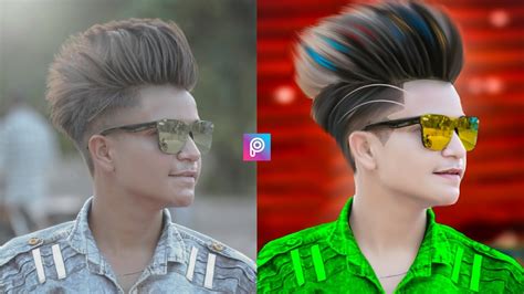 Picsart New Hair Style Editing Picsart Hair Color Face Photo