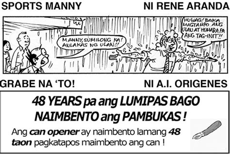 Komiks Mayo 29 2017 Pilipino Star Ngayon