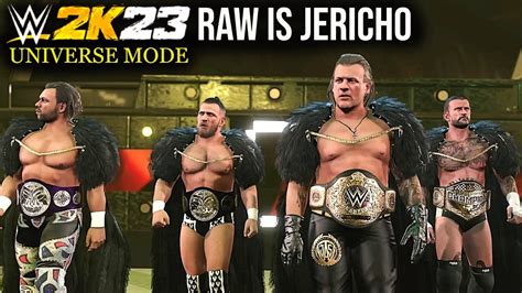 Wwe K Universe Mode Interactivechaos Raw Is Jericho Youtube