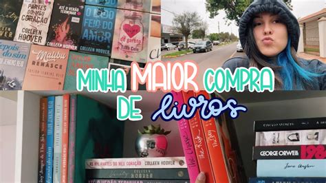 Minha Maior Compra De Livros Unboxing Asmr Organizando Minha