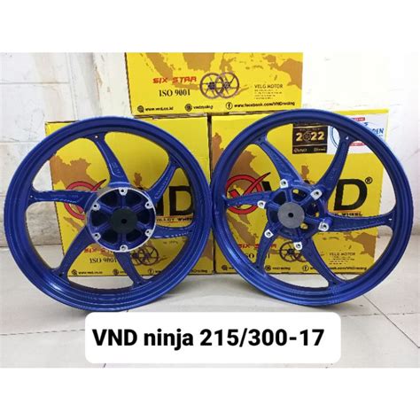 Jual Velg Vnd Six Star Ninja Rr Shopee Indonesia