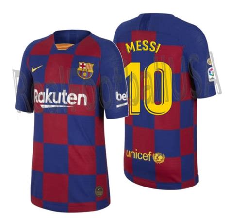 NIKE LIONEL MESSI FC BARCELONA AUTHENTIC VAPOR MATCH YOUTH HOME JERSEY ...