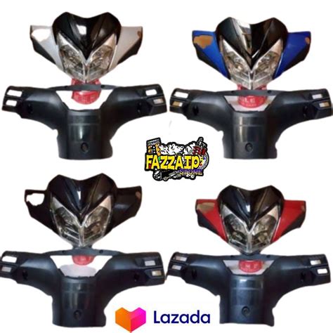 Batok Depan Belakang Supra X Batman Plus Lampu Depan Berkualitas