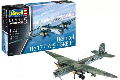 Revell Heinkel He A Greif Velivolo Tedesco