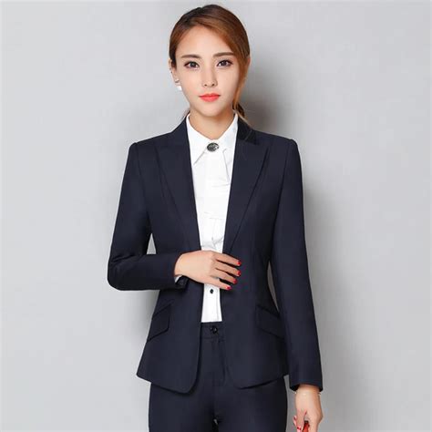 Aidenroy Formal Pant Suits For Women Business Suits Blazer And Jacket