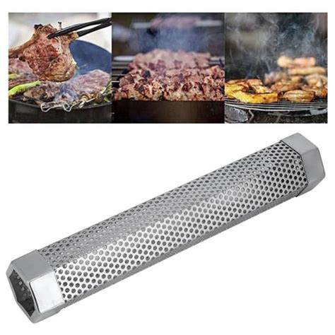 Tube De Fumoir De Barbecue En Acier Inoxydable Accessoire Barbecue