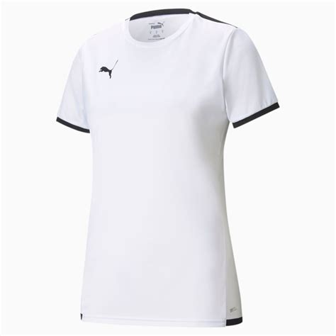 Футболка teamLIGA Women’s Football Jersey | Цвет: Белый | Puma White ...