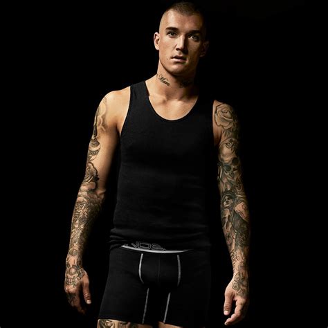 Dustin Martin Tattoos - Nathan Broad shows off huge new tattoo ...