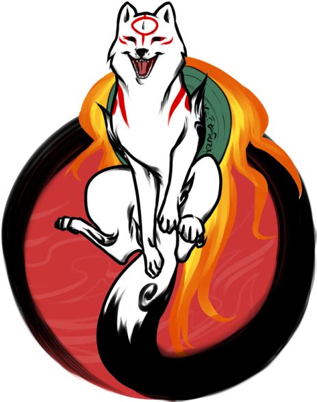 Ookami Amaterasu Okami Videogame Playstation Whitewolf