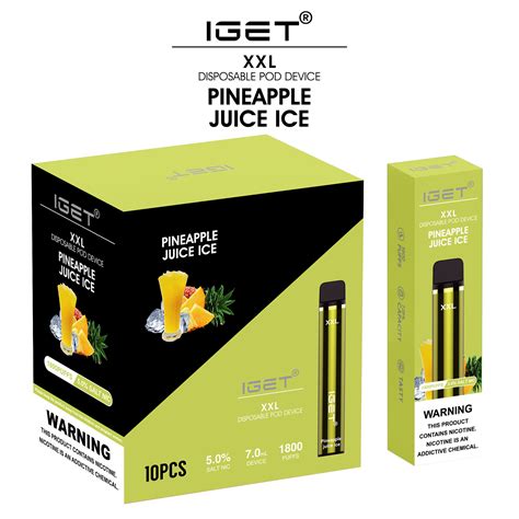 Hot Sales Iget Xxl Flavors Disposable Vape Pen Best Taste Puffs