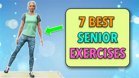 7 Best Exercises For Seniors Over 60s Vim And Vigor Senior Exercises