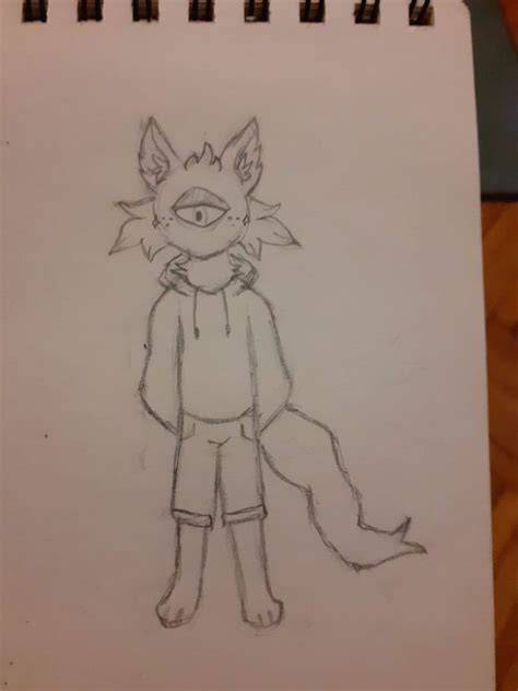 Zephyr Full Body Drawing Carnifolk Species Amino