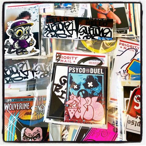 GRAFFITI STICKER PACKS / DUEL GRAFFITI