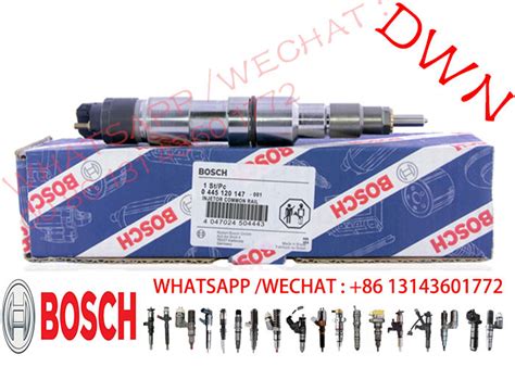 Inyector A ESTRENAR AUTÉNTICO 0445120147 de BOSCH 0445120147 para los