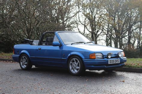 Ford Escort L Xr I Cabriolet South Western Vehicle Auctions Ltd