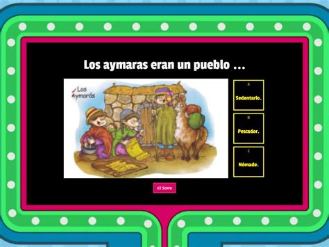 Pueblos Originarios Del Norte Gameshow Quiz