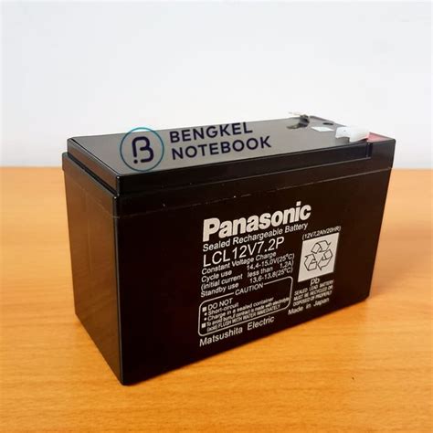 Jual Ups Baterai Panasonic V Ah Aki Kering Charger Battery