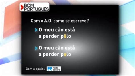 Escreve se pêlo ou pelo RTP Ensina