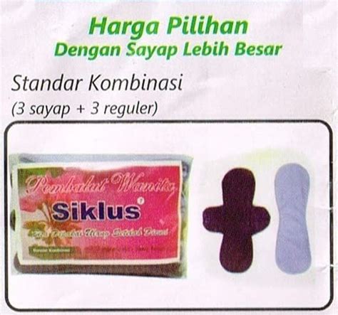 Jual SIKLUS PEMBALUT KAIN CUCI ULANG Standar Kombinasi Di Lapak Hastaka