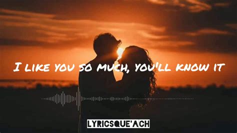 English Cover I Like You So Much Youll Know It Lyrics Youtube