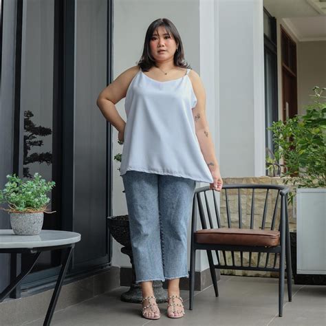 jual bigwell tanktop big size tank top jumbo tank top bigsize tank