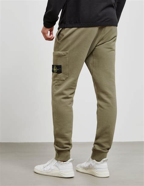 Lyst Stone Island Cargo Track Pants Olive In Green For Men