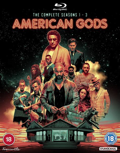 American Gods Season 1 3 [blu Ray] [2021] Amazon Es Ricky Whittle Emily Browning Yetide