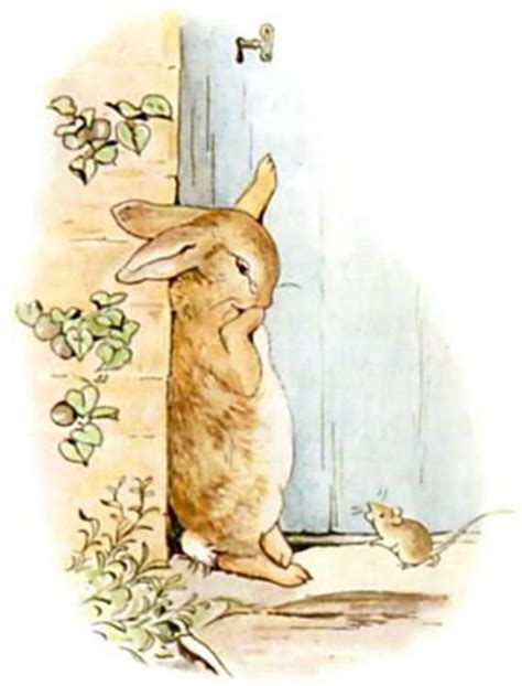 The Tale Of Peter Rabbit Original Vintage Print 1910 In Cream Etsy