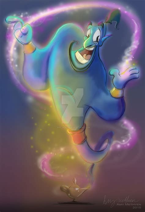 Genie By Mad Munchkin On Deviantart Disney Aladdin Disney Aladdin