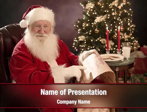 Santa Powerpoint Templates Santa Powerpoint Backgrounds Templates