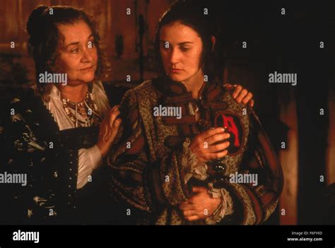 Nov 11 1994 Bc Canada Actress Demi Moore As Hester Prynne In The