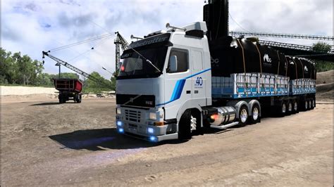 ETS2 PRIMEIRA LIVE DO ANO NO ROTAS BRASIL VOLVO FH12 NOS 9 EIXOS 1