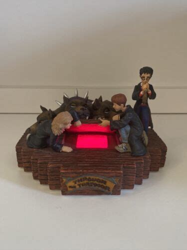 Harry Potter Through The Trapdoor Lighted Limited Ed Figurine By Enesco