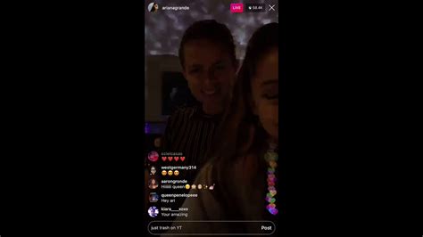 Ariana Grande In The Studio Instagram Live 11918 Youtube