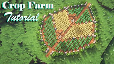 minecraft crop farm design,minecraft crop farm tutorial,minecraft crop ...