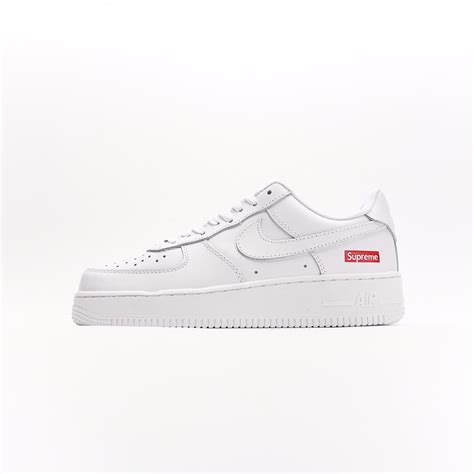 Supreme White x Nike Air Force 1 Low – Vitusy