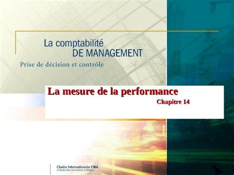 Ppt La Mesure De La Performance Chapitre 14 2 Chapitre 14 La