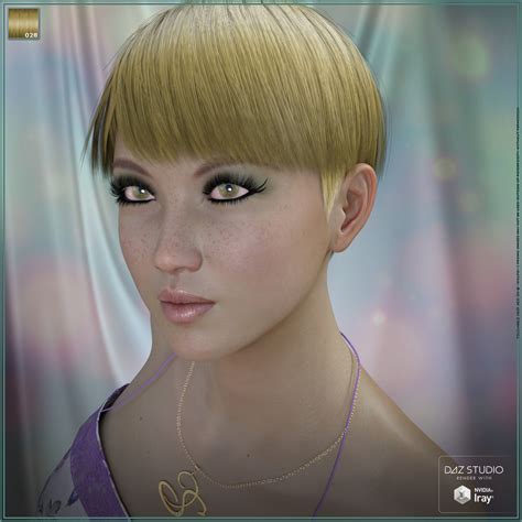 Touchable Short Hair Daz 3d