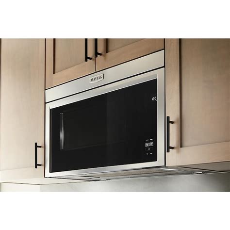 Maytag Flush Built in Design 1.1-cu ft 1000-Watt 30-in Over-the-Range ...