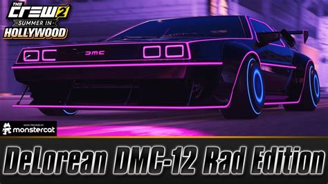 The Crew 2 DeLorean DMC 12 Rad Edition FULLY UPGRADED PRO SETTINGS